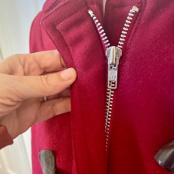 Cozy wool blend peacoat by Gap women's size S/P - Picture 3 of 6